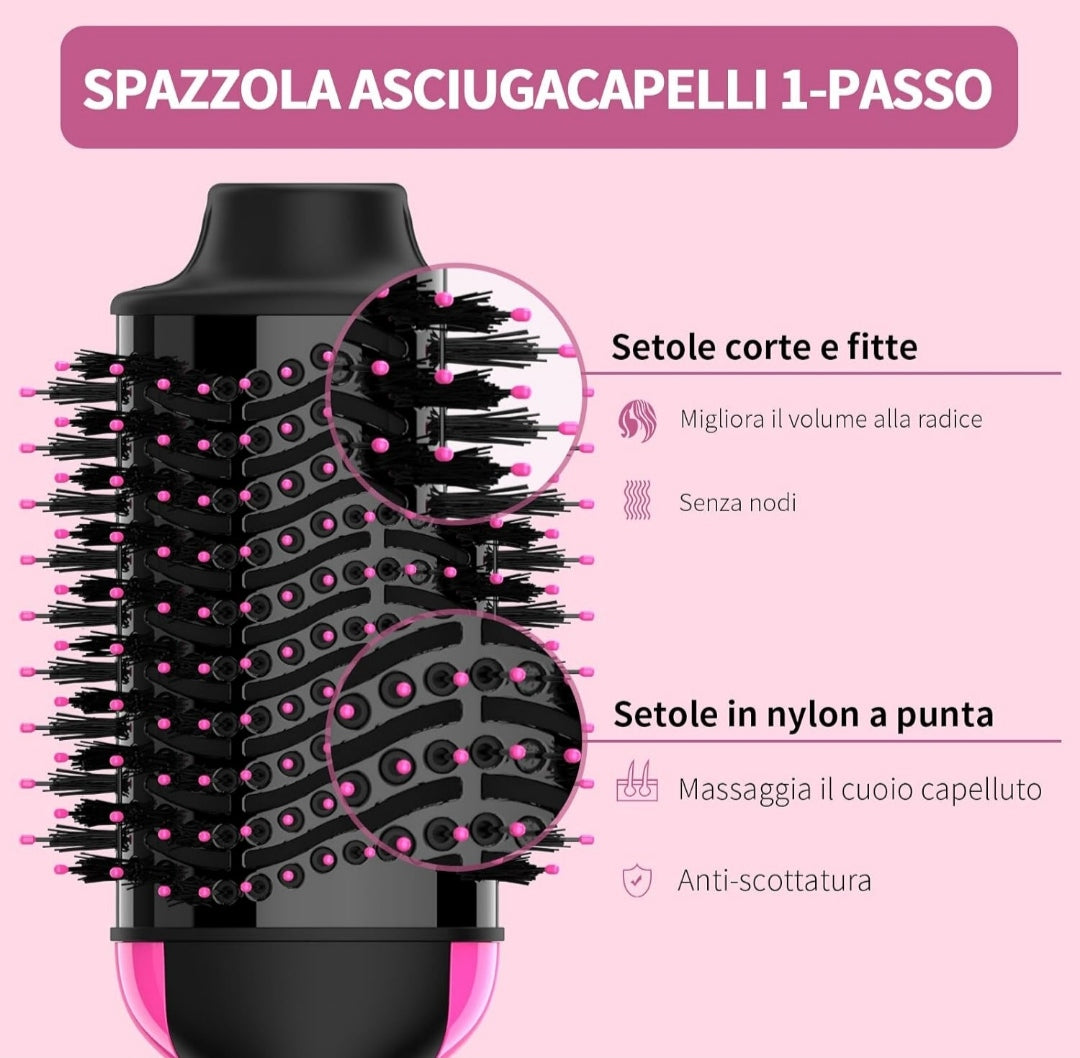 SPAZZOLA ASCIUGACAPELLI